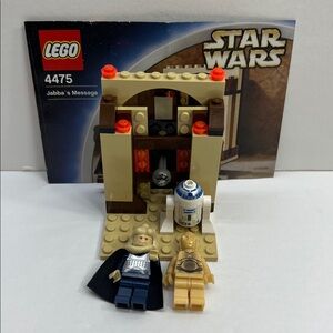 Lego Star Wars 4475 Jabbas Message Complete